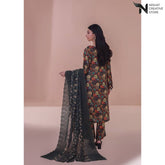 3 Piece Printed Lawn MI Vol CBCA 05 - 23 DS # 07 - Nishat Creative Store